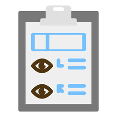 eye flat icon