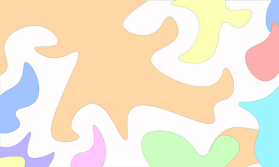 illustration of an background with a brush