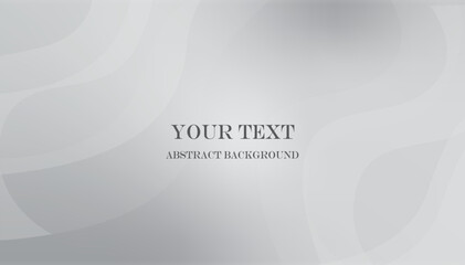 Abstract white and light gray wave modern soft luxury texture with smooth and clean vector subtle background illustration.