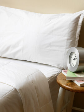Bed and Nightstand