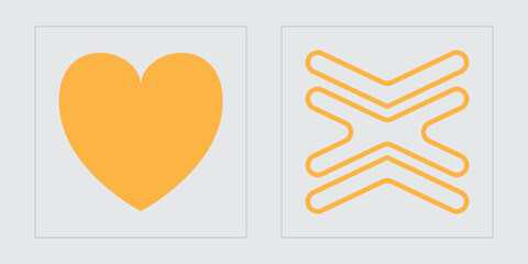 Brutalism shapes. Trendy geometric postmodern figures. Cyberpunk elements. Anti-design. Vector illustration