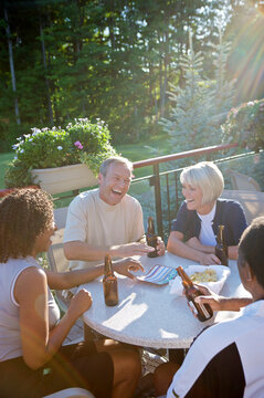 Friends at Country Club, Burlington, Ontario, Canada