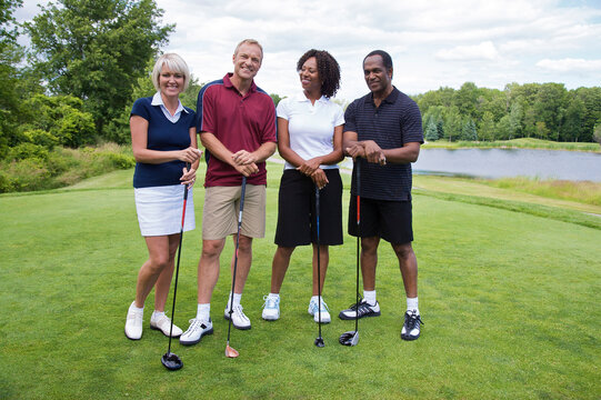 Group Portrait of Golfers