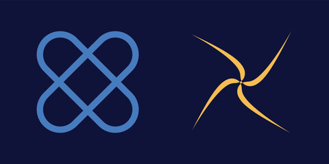 Collection of Y2K elements. Extraordinary Graphic Assets. Flat minimalist icons. Anti-design. Vector illustration