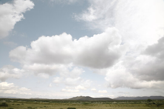 Highway 67 and Landscape, Texas, USA
