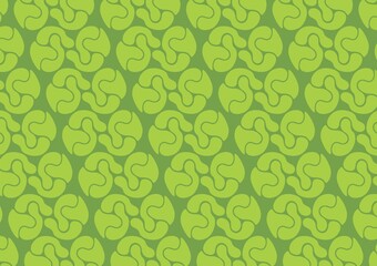 green pattern