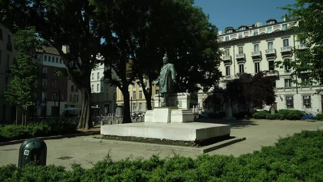 Turin Statue. Park. Garden. City.