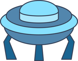 ufo icon illustration