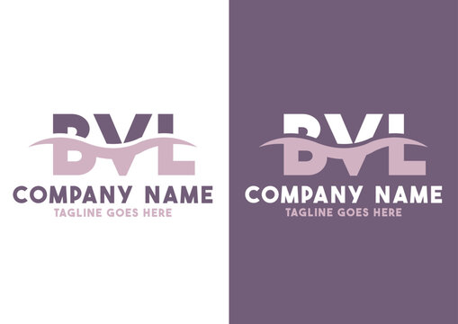 Letter BVL logo design template, BVL logo