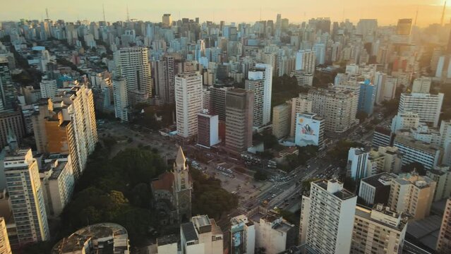 drone aerial shots  buildings sao paulo city sunset center city  constructions  aerialshot big sun
brazil jungle of rock rooftop infinit pool