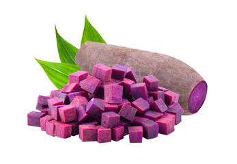purple yams on transparent png