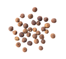 Allspice berries (also called Jamaican pepper or newspice) on transparent png