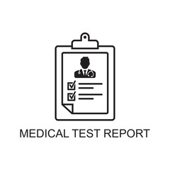 medical test icon, medical icon