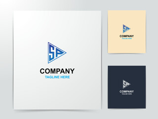 creative sp logo design