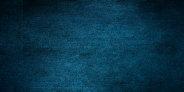 Horror blue wood grunge texture - dark black wooden background, scary haunted thriller backdrop wallpaper