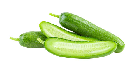Cucumber isolated on transparent png