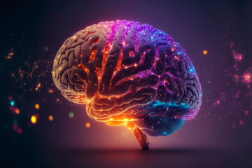 Concept of human intelligence , human brain