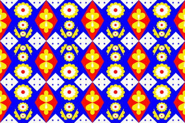 seamless pattern graphic illutration vector