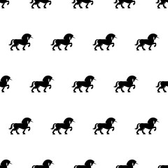 Unicorn horse seamless pattern for background,texture,packaging,gift wrapping,wallpaper,fabric 