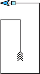 decorative arrow illustration