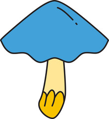 mushroom icon illustration