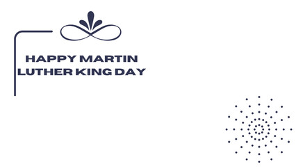 Martin Luther King Day with knot transparent image