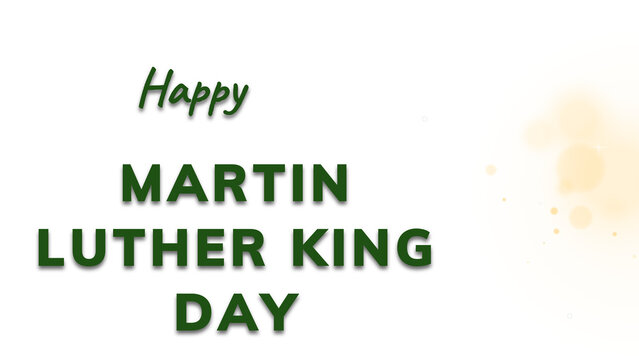 Martin Luther King Day with stars transparent image transparent image