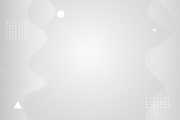 The background is gray abstract. The illustration is gray. 