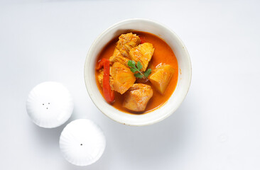 Thai Pineapple Curry with chicken