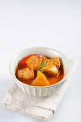 Thai Pineapple Curry with chicken
