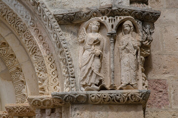 Facade of Nuestra Senora de Estibaliz Church; Vitoria; Alava; Spain