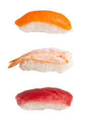 Nigiri sushi set - obrazy, fototapety, plakaty