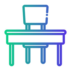 school desk icon
