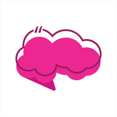 Bubble Text Box Vector