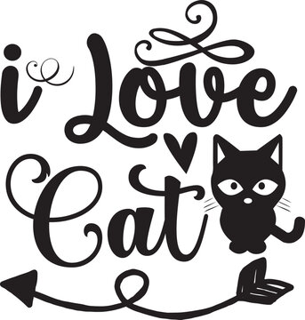 A Cat Love Icon Royalty Free SVG, Cliparts, Vectors, and Stock  Illustration. Image 88462754.