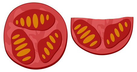 Tomato Slice Full Half Collection