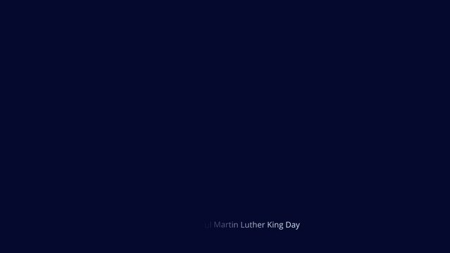 we wish you a Martin Luther King Day