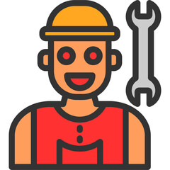 Fototapeta premium Plumber Icon
