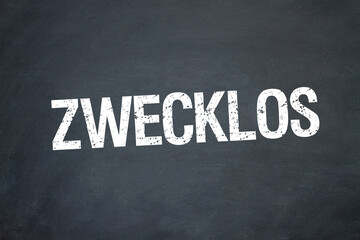 Obraz premium zwecklos