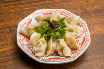 水餃子　Chinese food boiled pot stickers