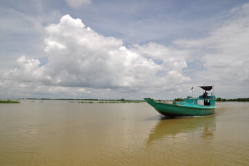 Obraz premium Haor landscape
