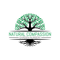 Unique Tree logo design with vector format.