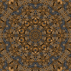3d effect - abstract polygonal geometric pattern