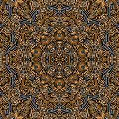 3d effect - abstract polygonal geometric pattern