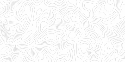 Topographic map. Geographic mountain relief. Abstract lines background. Contour maps. Vector illustration, Topo contour map on white background, Topographic contour lines vector map seamless pattern.