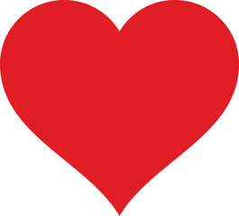  red heart icon, love symbol, clip art, png illustration