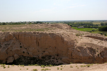 Akhsikent is the ancient settlement that can be found near the village Shahand in Turakurgan district of Namangan region Republic of Uzbekistan