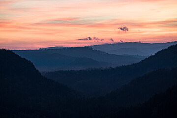 Kleiner Winterberg am Morgen
