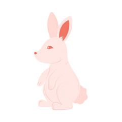 Obraz premium cute rabbit icon