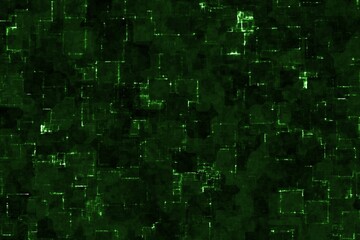 design cute green cyber electronic lights digitally made texture background illustration